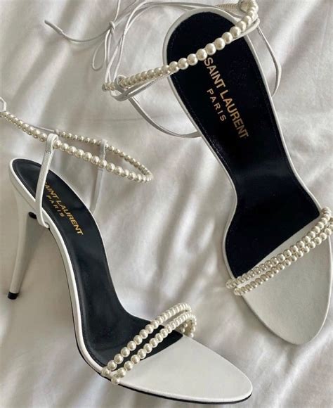 ysl pearl heels|ysl heels cost.